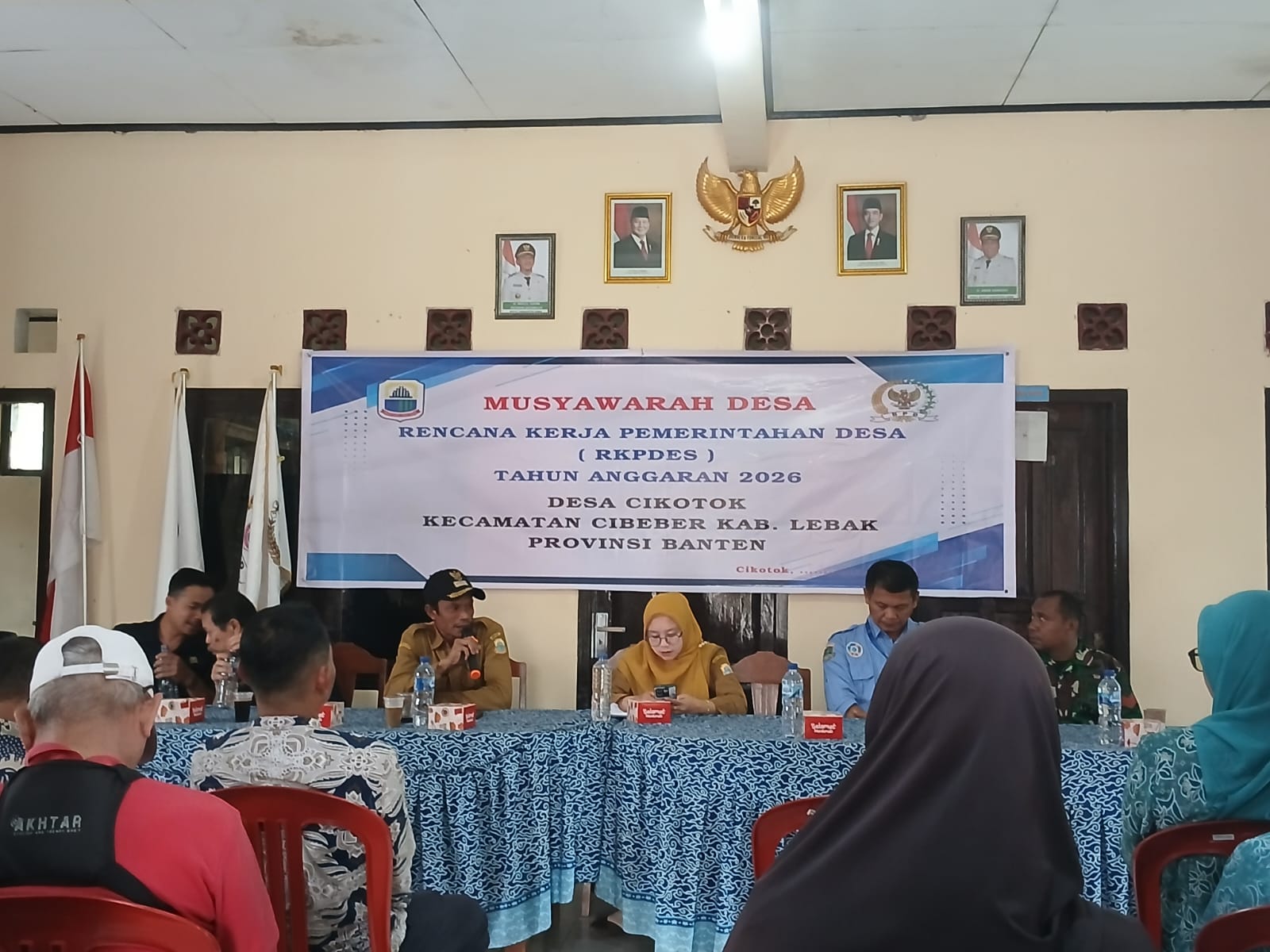 MUSYAWARAH DESA RENCANA KERJA PEMERINTAHAN DESA TAHUN ANGGARAN 2026